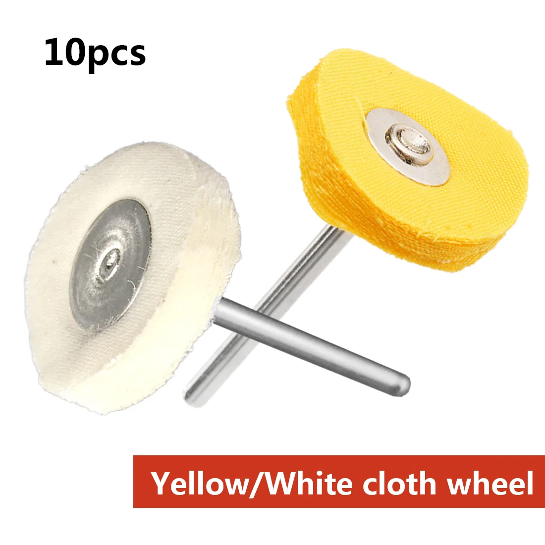 

Полировочные полировочные колеса, Шлифовальная головка, тканевое колесо, аксессуары для телефона, 10 шт., хвостовик 2,35 мм, Стиль T