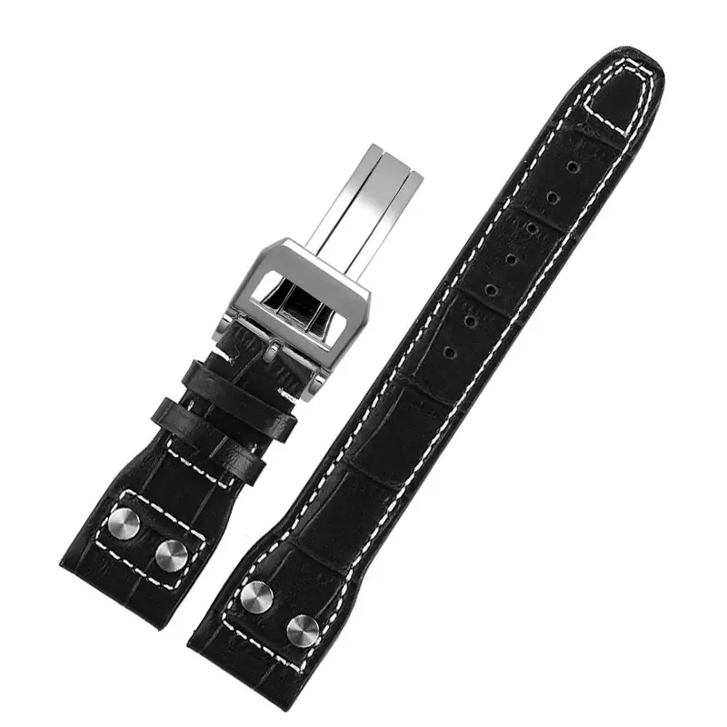 Ремешок для часов из натуральной кожи ремешок с хронографом 22 мм|Ремешки часов| |