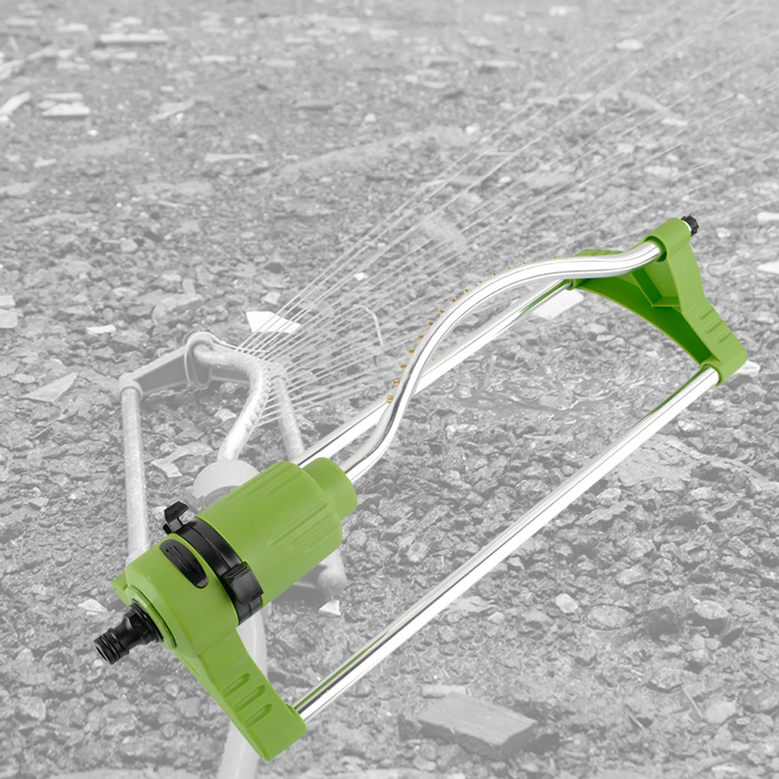 

Garden Oscillating Sprinkler 18-hole Garden Watering Sprinklers Oscillating Swing Spray Nozzle for Lawn