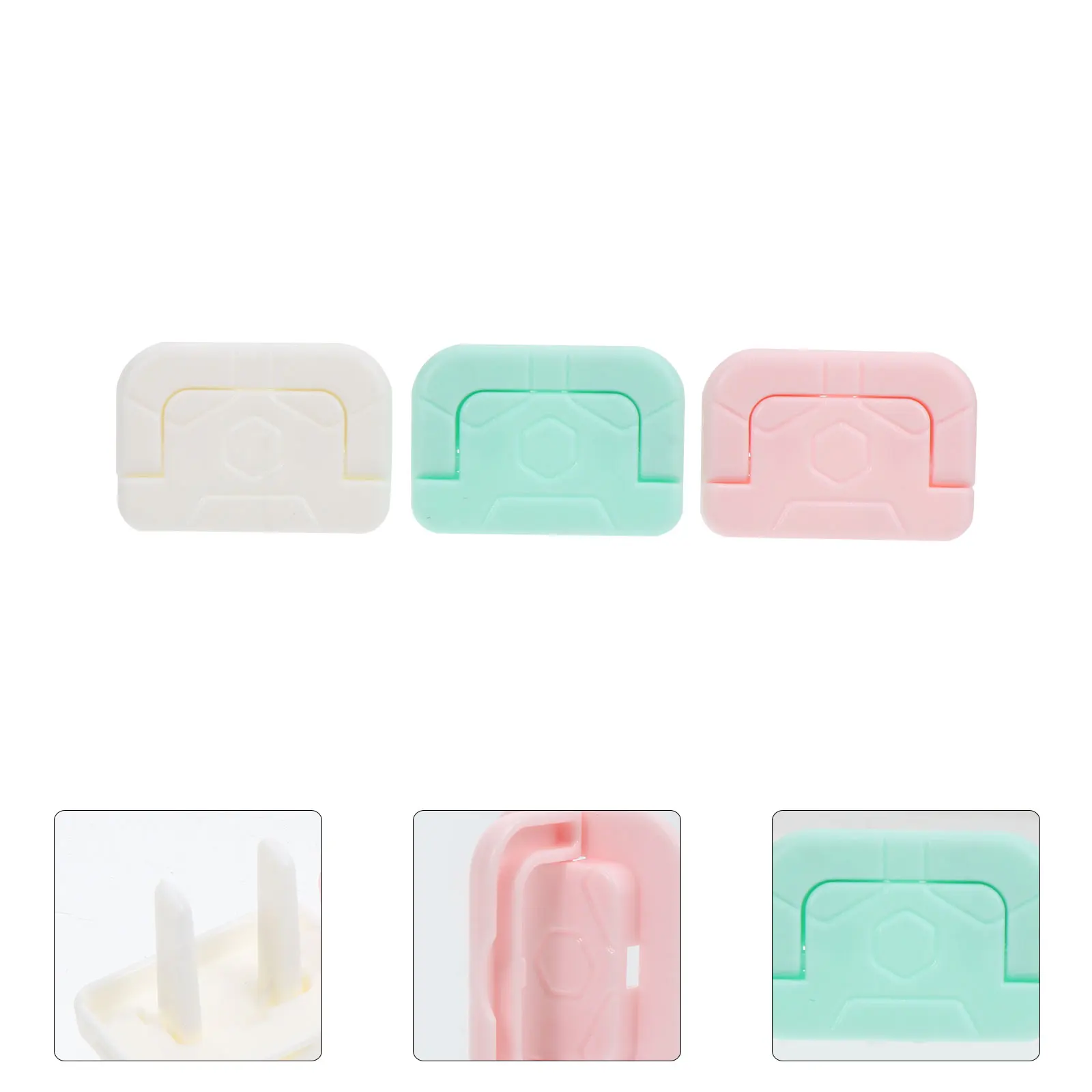 

18pcs Fine Convenient Helpful Durable Portable Protective Covers Socket Sleeves Jack Protectors Socket Covers