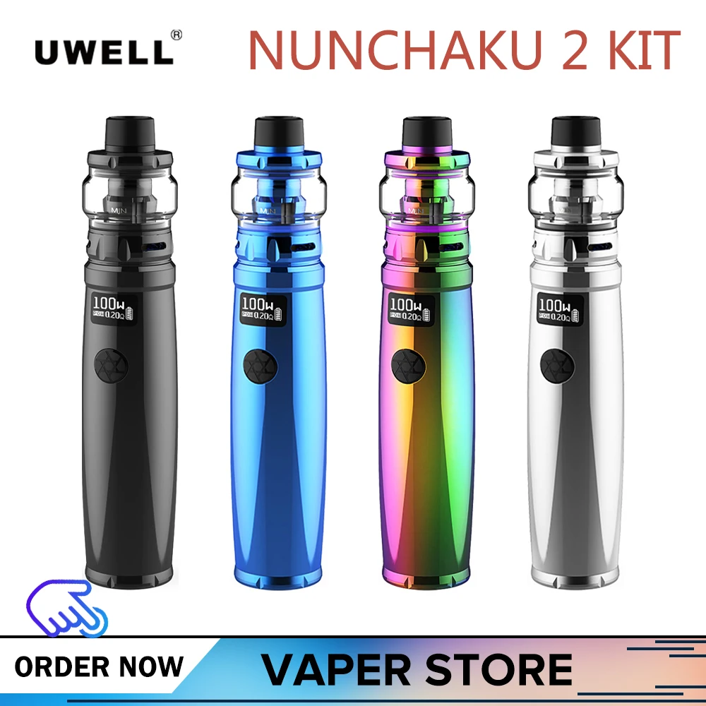 Оригинальный комплект для вейпа Uwell Nunchaku 2 с модом и баком емкостью 5 мл катушка 0