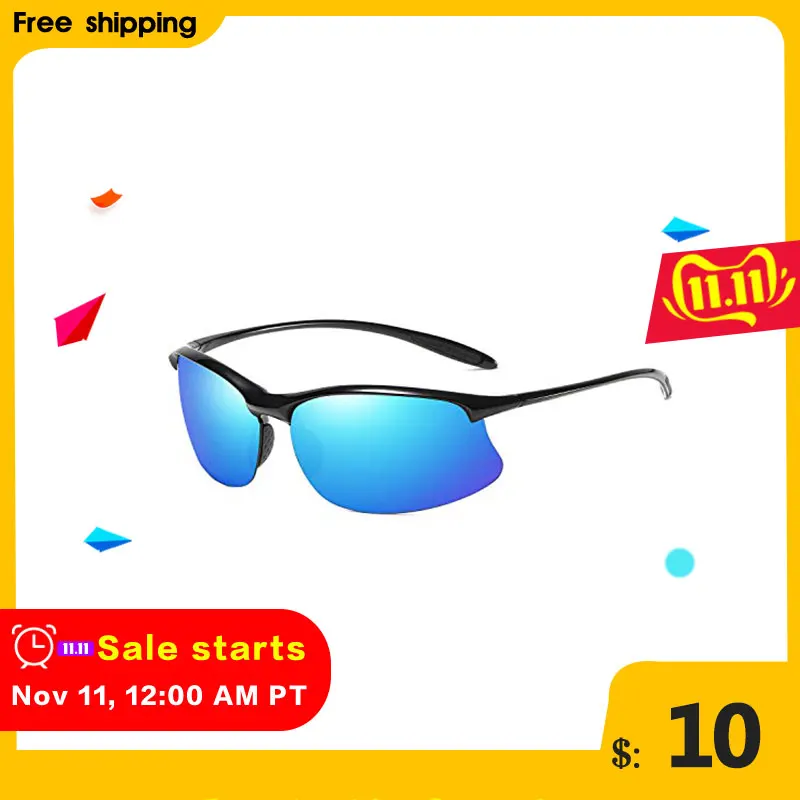 Поляризованные спортивные солнцезащитные очки мужские уличные беговые TR Frame