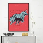 В наличии, художественный постер с мотивами рынка быка и медведя, современный офисный Декор для дома, Настенная живопись на холсте для гостиной