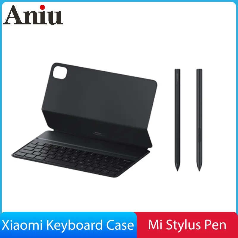 

For Xiaomi Keyboard Magnetic Case N Stylus Pen For Mi Pad 5/ 5Pro Tablet Touchpad Keyboard Cases PU Leather Xiaomi keystroke Pen