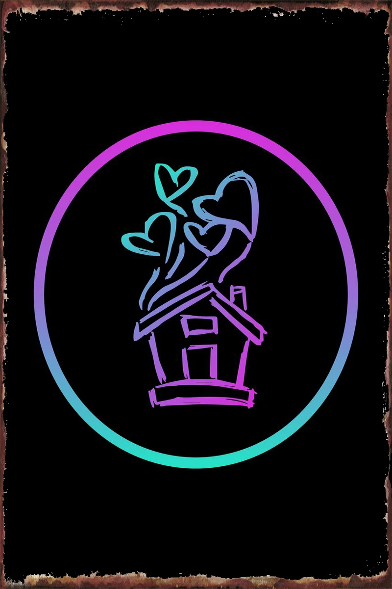 

Neon House 2 Wall Decor Room Decoration Retro Vintage Metal Sign Tin Sign Tin Plates For Art Club Man Cave Cafe Pub Home