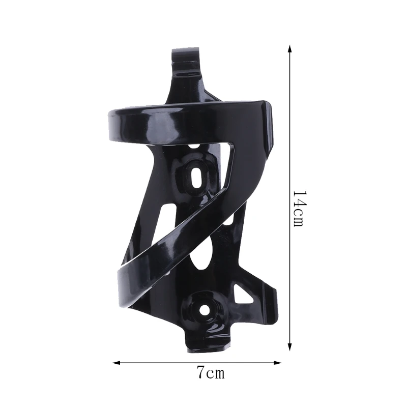 Пластиковый держатель для бутылки воды велосипеда Регулируемый боковой