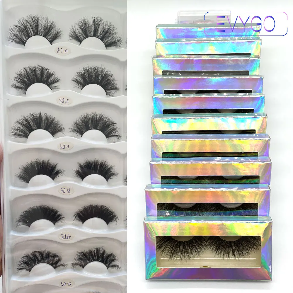 

Ресницы 3D из искусственной норки длиной 25 мм, 6 пар