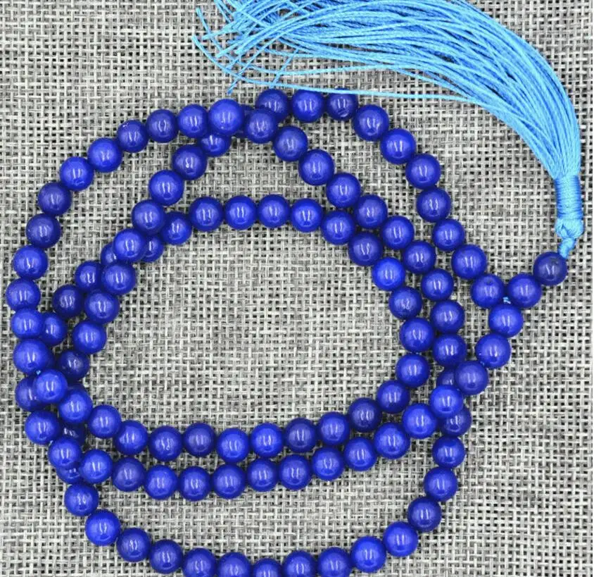 Модные ювелирные изделия Бесплатная доставка натуральный камень 6 мм буддийский