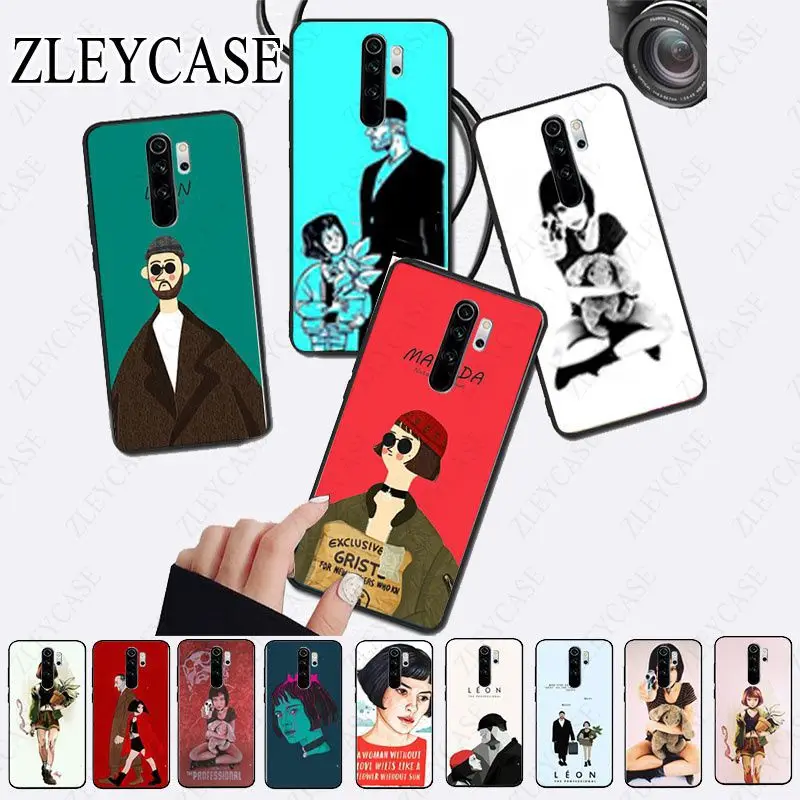 Leon Матильда Натали Портман высокое качество чехол для телефона redmi note8pro note7 note5