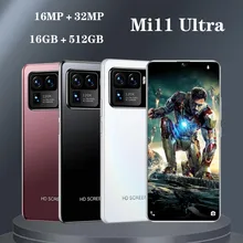 Versão global mi11 ultra 5g 6.7 Polegada celular 16gb 512gb 6800mah celular android 10 núcleo desbloquear 4g lte smartphone (3)