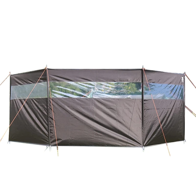 

HIKEMAN Outdoor Camping Windshield Fold Picnic Windscreen Bonfire Windbreak for Barbecue Camping Stove Hiking