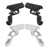 1pair pistol grips real vr feeling vr games shooting game gun stock model for oculus quest 2 touch controller accessories