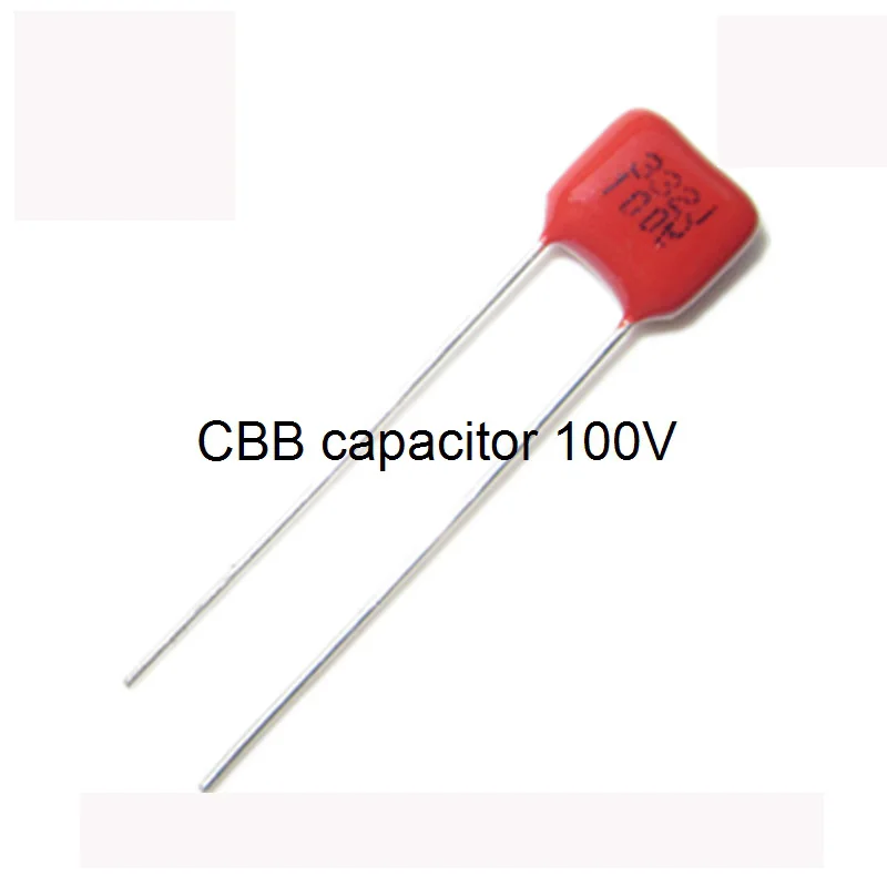 

10pcs 0.82NF 821j 1NF 102J 6.8NF 682J 3.3NF 332J 3.9NF 392J 4.7NF 472J 100V P5MM 5MM pitch DIP CBB Polypropylene film capacitor