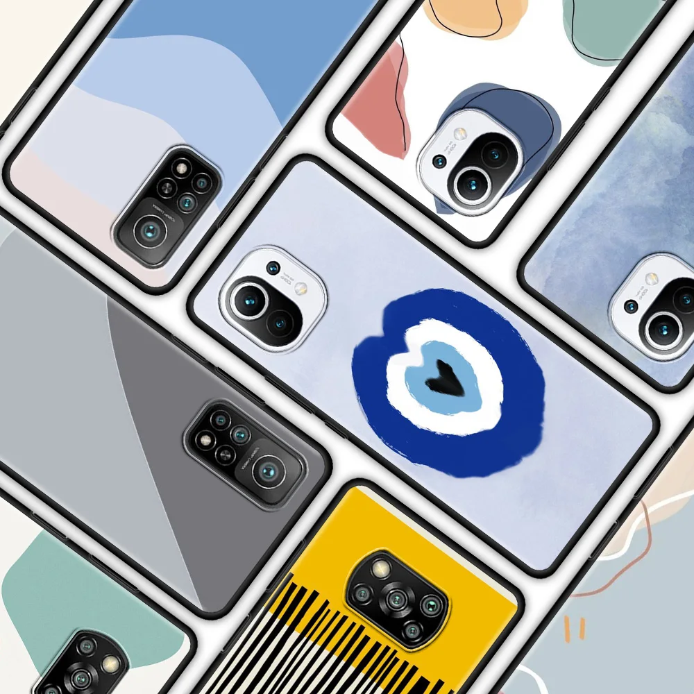 

Fun Personality Fashion Novelty Silicone Phone Case for Xiaomi Mi Poco X3 Pro M3 Pro 5G F3 Pocophone F1 Protection Cover