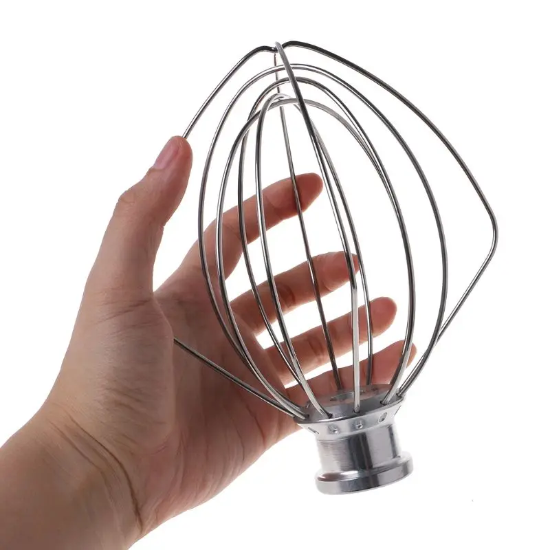 

304 Stainless Steel Wire Whip Electric Mixer Attachment For KitchenAid K45WW 10166