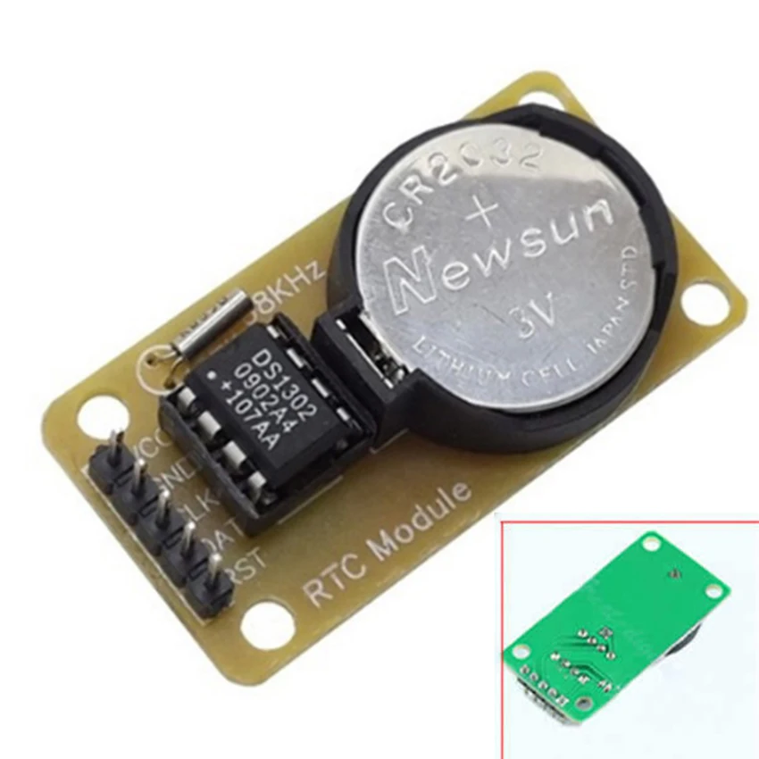 Новый модуль часов Arduino RTC DS1302 в реальном времени для AVR ARM PIC SMD GM Плата | Дом и сад