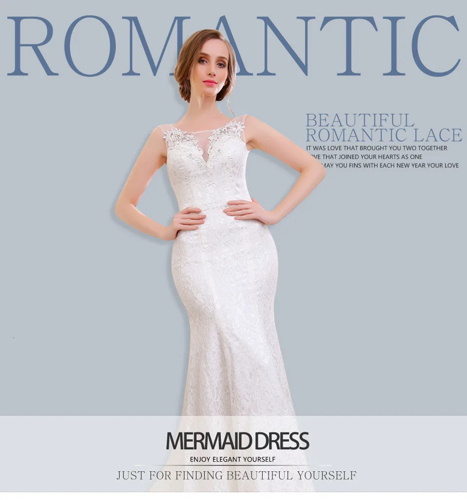 Poemssongs кружевная ткань Русалка Свадебные платья vestido de noiva бальное платье Свадебные платья