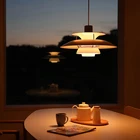 Датская дизайнерская Люстра для ресторана, бара, настольная лампа, Современная Минималистичная Скандинавская люстра, креативная индивидуальная настольная лампа
