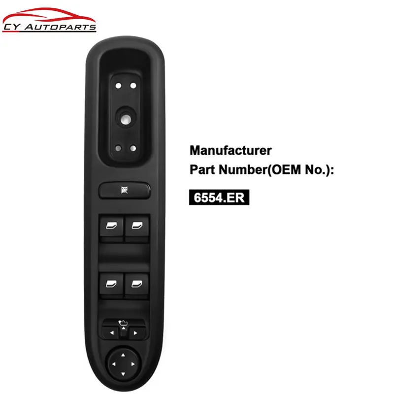 Электрическая панель управления окном YAOPEI для Peugeot 407 SW 2004-2010 6554.ER 96468704XT |