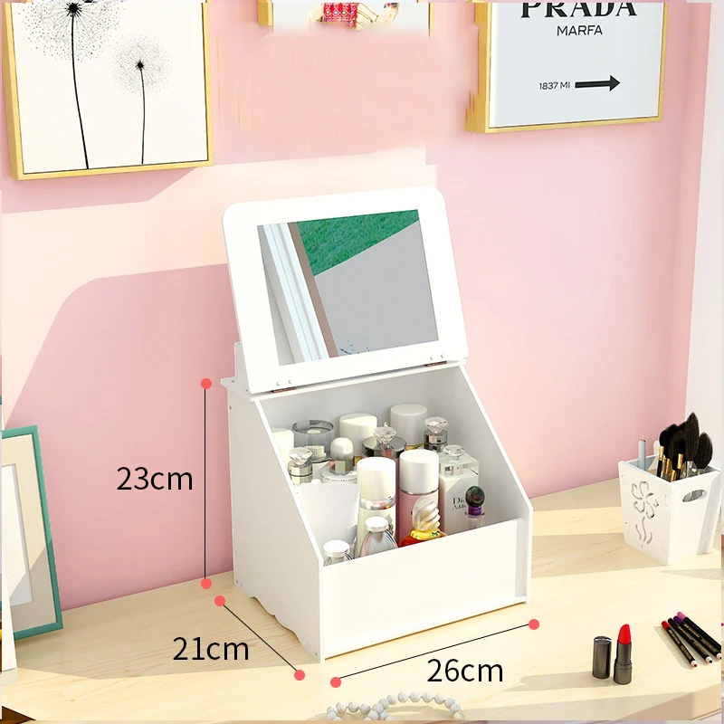 Косметики Витринного шкафа ящика Макияж Организатор большой емкости для