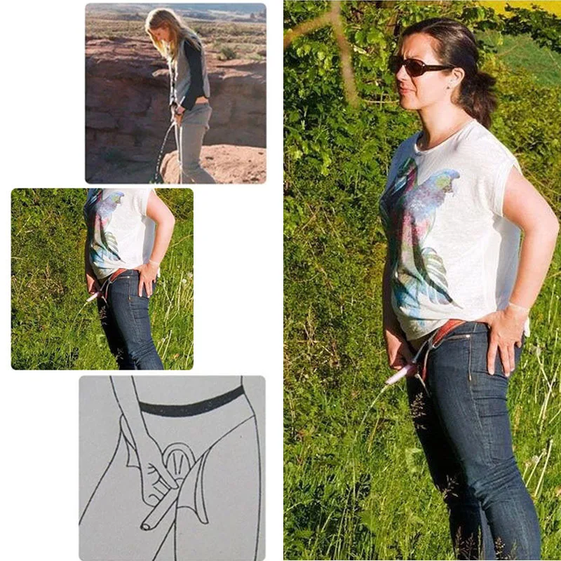 Писсуар женский дорожный силиконовая воронка для мочи портативный туалет