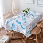 Водонепроницаемая кухонная скатерть, кофейный столик для гостиной, домашний декор, обеденный стол