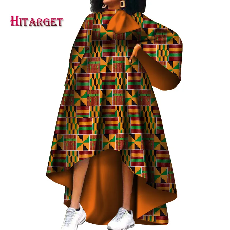 Hitarget/африканская одежда для женщин Дашики повседневные африканские платья с