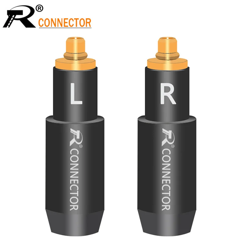Разъем для наушников MMCX Male Позолоченный разъем Audio-Technica ath-esw750 ESW950 ES770H 2 шт./1 пара |