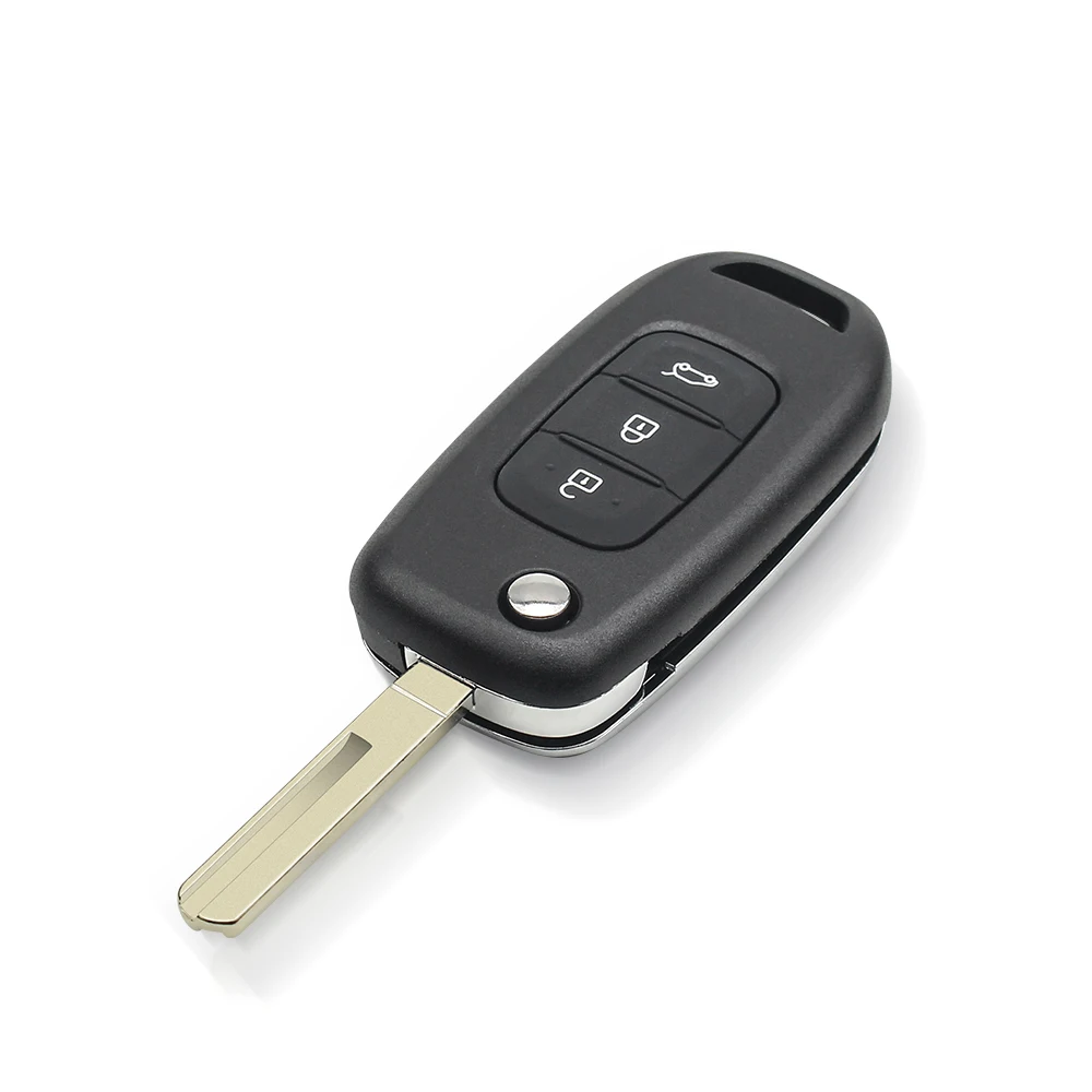 Складной флип-чехол KEYYOU на 2/3 кнопок для Renault Dacia Logan Sandero устройства лодки Dokker Duster