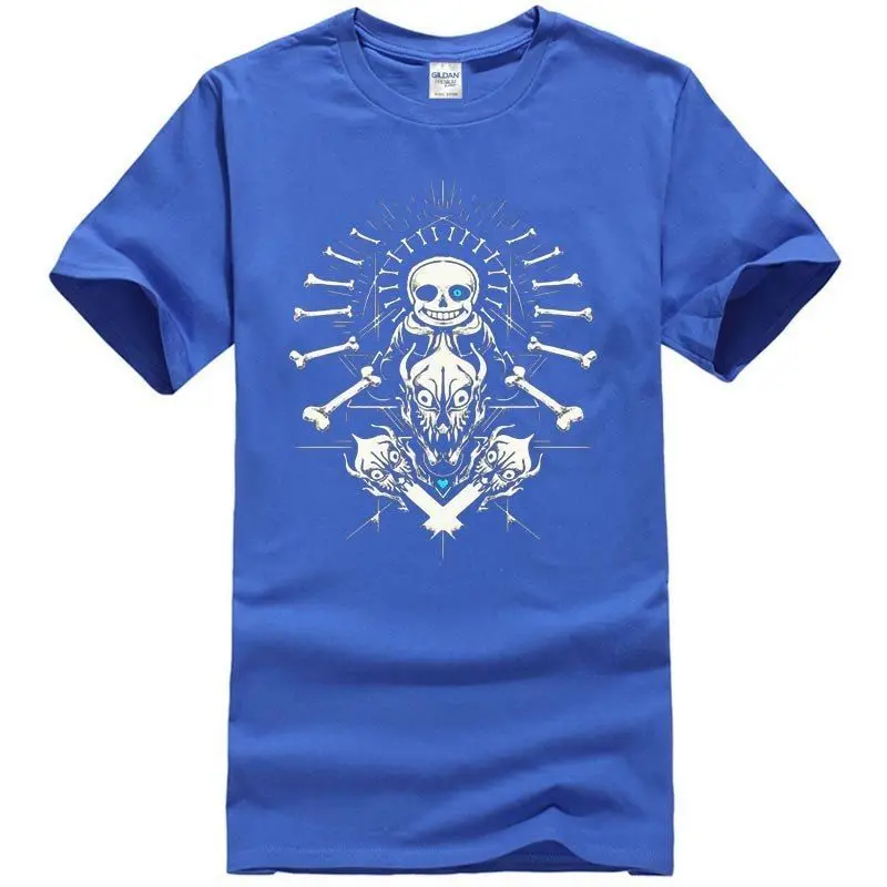 Hsuail Мужская футболка с дизайном Sans Undertale рисунком унисекс новая модная свободный
