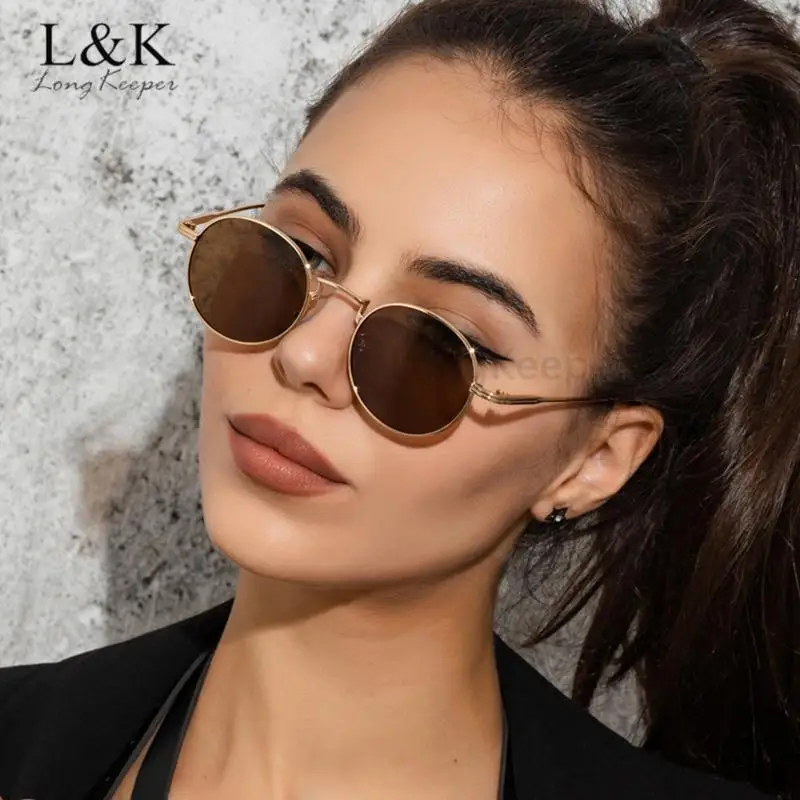 

Fashion Punk Sunglasses Women Luxury Brand Round Sun Glasses Hip Hop Shapes Eyewear Female Gradient oculos de sol feminino UV400