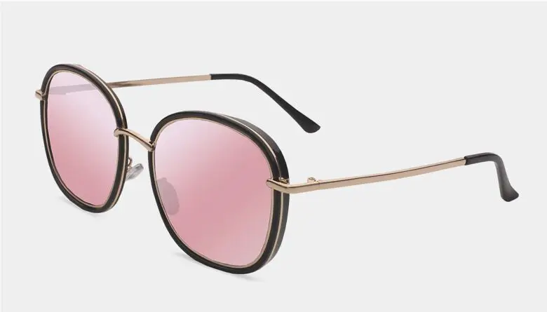 

9062 Retro circular spectacle frames for men and women with flat lens sunglasses