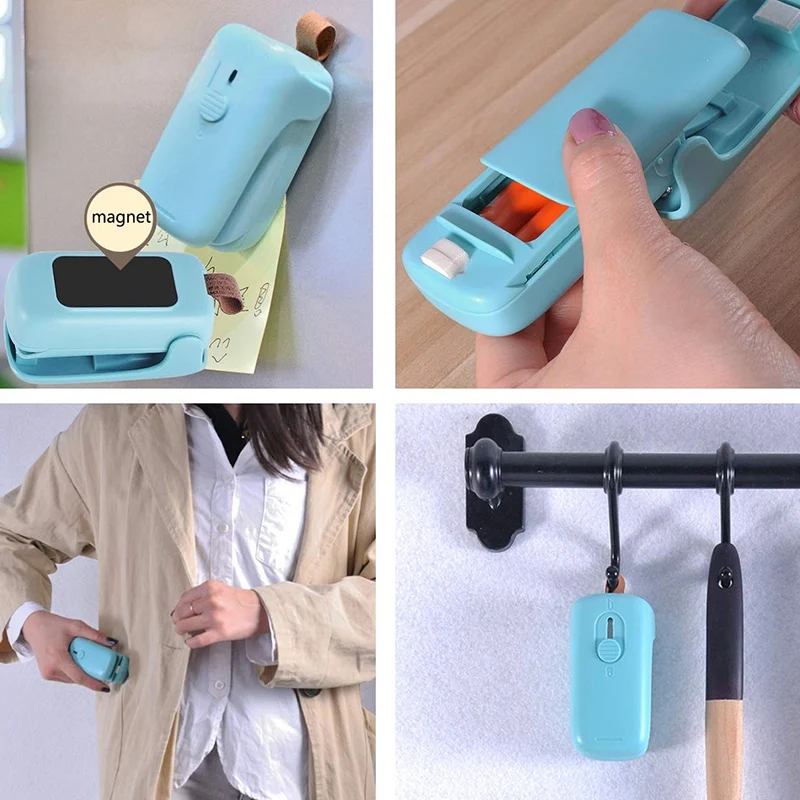 Bag Sealer 2 in 1 Heat and Handheld Portable Resealer for Plastic Bags Food Storage Snack Fresh Or | Бытовая техника