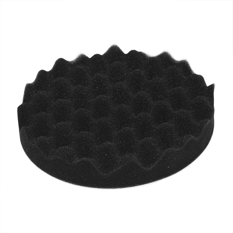 

5Pcs 6" 7" 150/180mm Buffing Polishing Sponge Pads Kit Car Polisher Soft Wave Foam Waffle Pad Car Wash Cleaning Detailing Tool