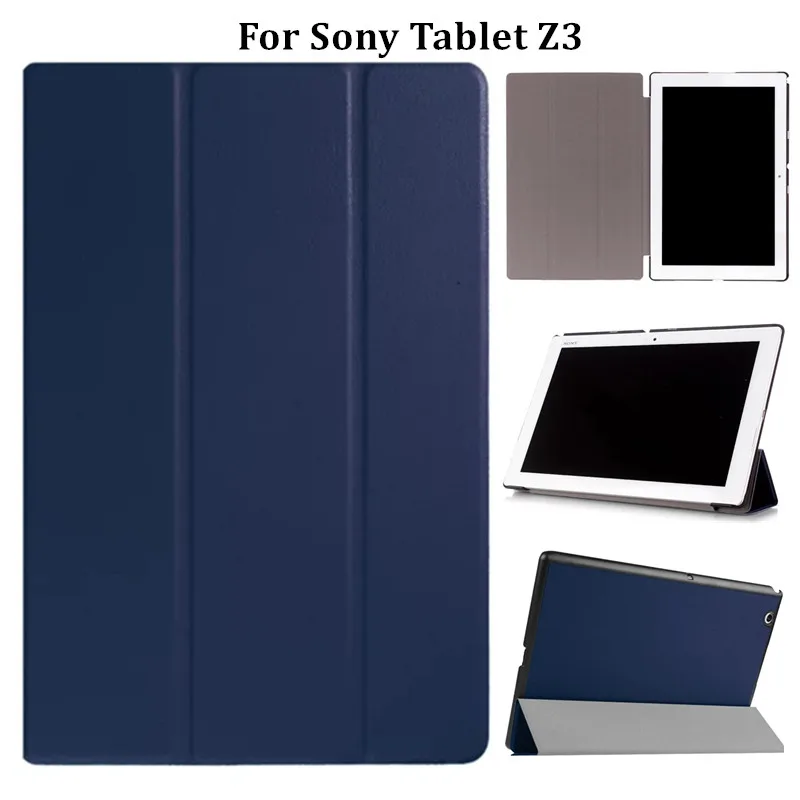 Умный чехол для Sony Xperia Z3 Tablet Compact SGP611 SGP612 SGP621 SGP641 подставка откидная крышка Funda