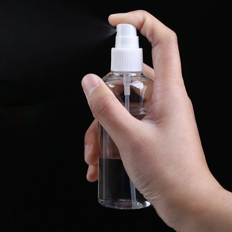 

3pcs 30ml/50ml/100ml Clear Empty Spray Bottle Plastic Refillable Lotion Cosmetic Container Atomizer Spray Bottle Travel Supplies