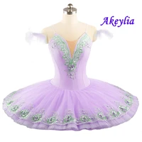 lavender ballet tutus costume classical lilac professional tutu girls blue pancake sleeping beauty ballerina dress women jn0229