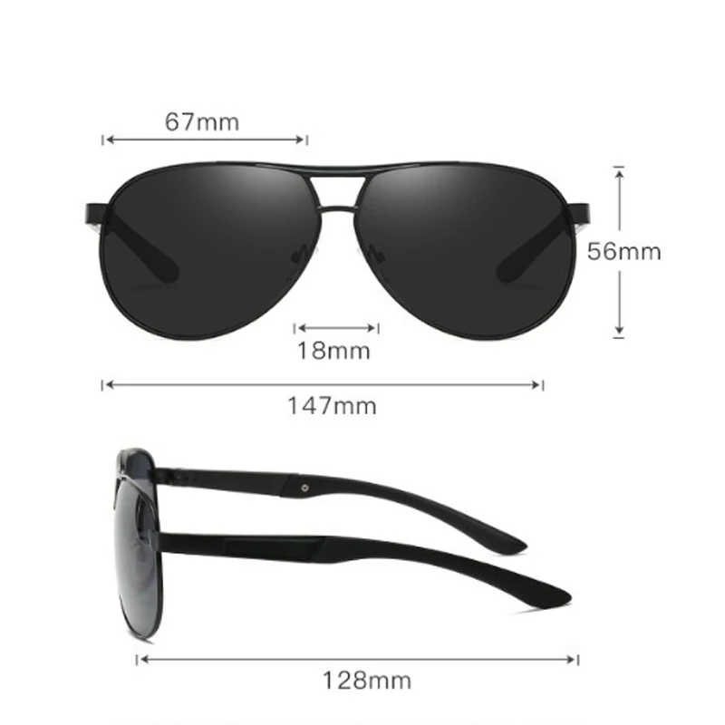 Мужские поляризационные солнцезащитные очки с защитой UV400|Мужские очки| |