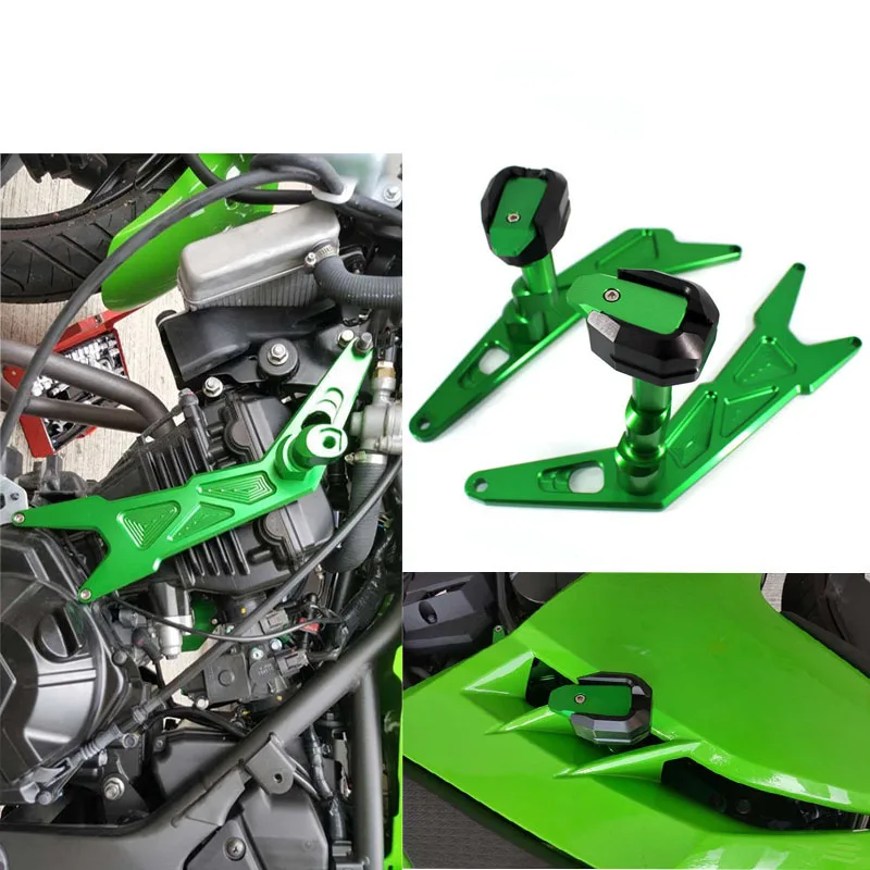 Защитная рамка слайдер обтекатель для KAWASAKI NINJA250 NINJA300 2013- NINJA 250 300 мотоциклетные защита от падения