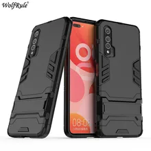 For Huawei Nova 6 5G Case Huawei Nova 6 5G Bumper TPU & PC Holder Protective Back Cover For Huawei Nova 6 5G Phone Cases 6.57