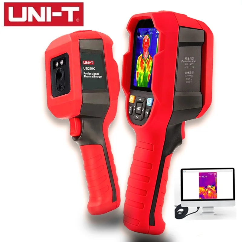 UNI T Инфракрасный Тепловизор измерение температуры в реальном времени передачу