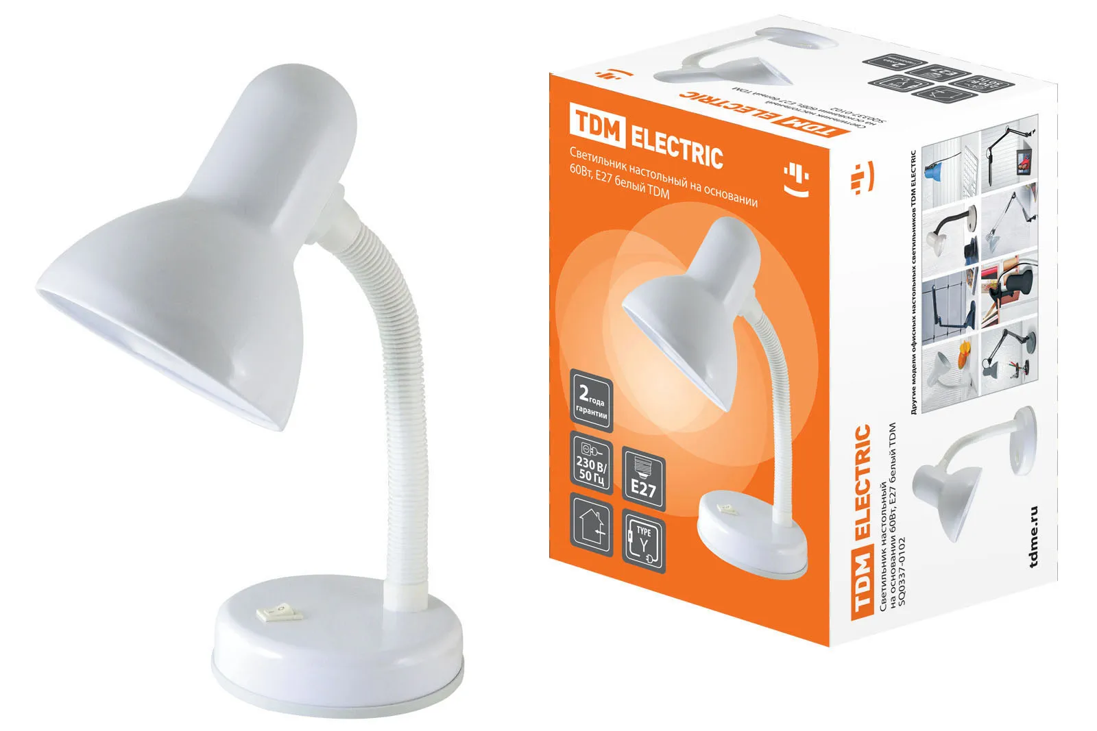 Table lamp based on 60 W E27 White TDM | Лампы и освещение