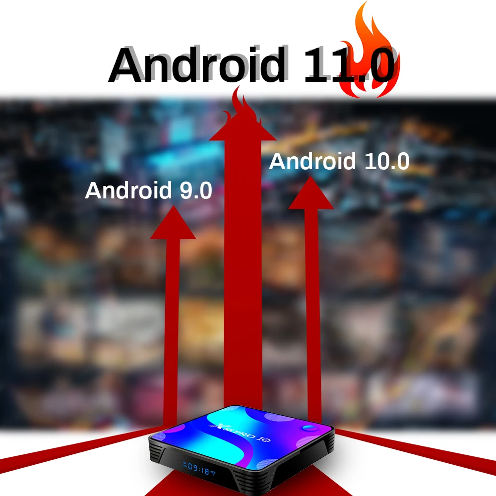 ТВ приставка Android 11 X88 PRO 10 RK3318 4K Youtube быстрая скорость телеприставка|ТВ-приставки и