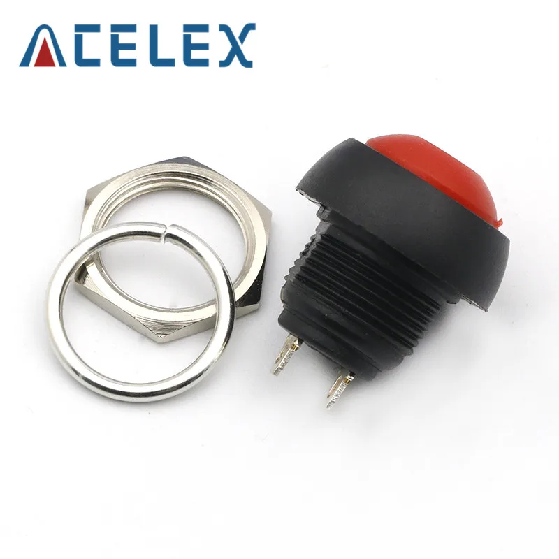 

12mm PBS-33B Waterproof Momentary ON OFF Push Button Swithch Mini Round Switch