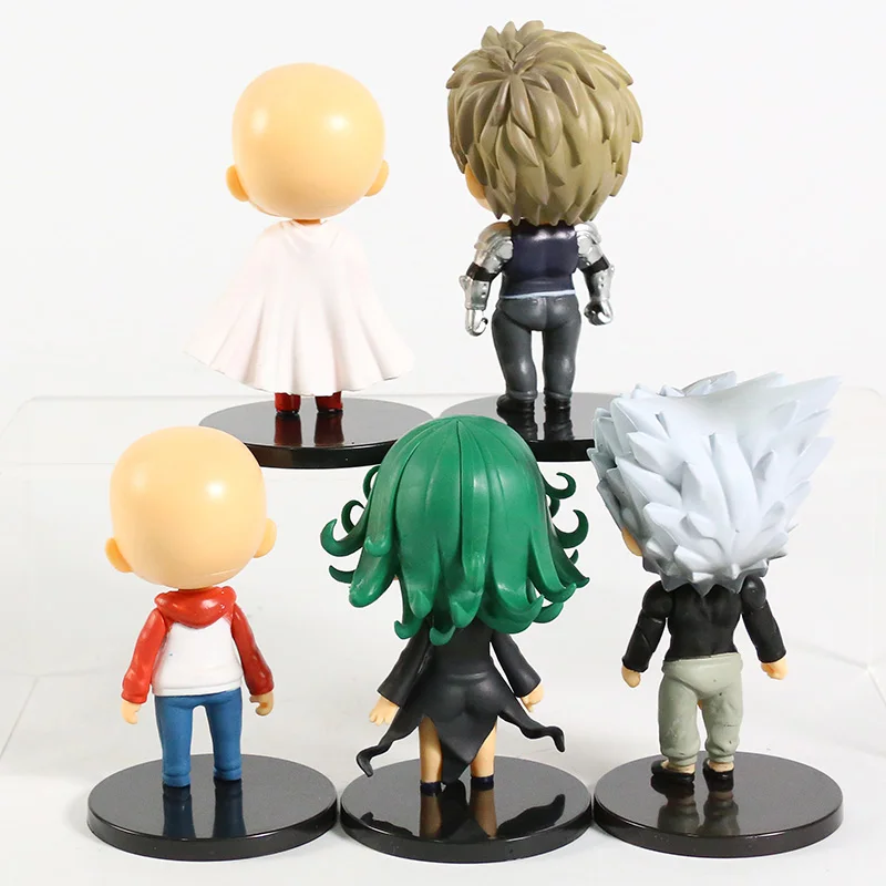 Аниме One Punch Man Фигурки Коллекционная игрушка Сайтама Genos Senritsu no Tatsumaki ПВХ Модель