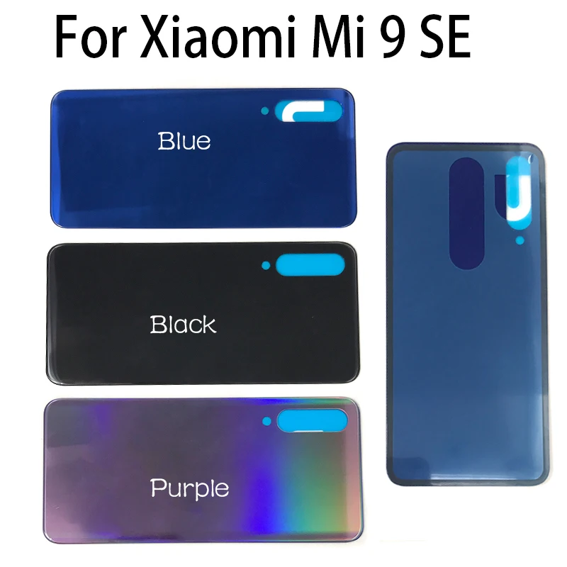 Новинка задняя крышка аккумулятора для Xiaomi Mi9 Mi 9 Se 9se стекло Замена задней двери