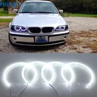 Ксеноновые фары для BMW E46 M3, оснащенные фабрикой, 2001-06 Smd комплект светодиодов глаза ангела, отличное сверхъяркое освещение DRL