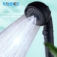 pulse belt spray gun handheld nozzle shower head three functions shower head with filter hand spray bathroom fixture shower