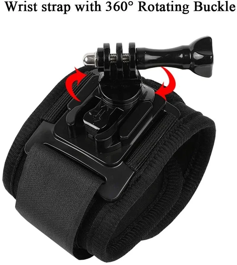 sport camera accessories set for gopro hero 9 8 7 quick release head strap chest mount harness backpack clip holder wrist strap free global shipping