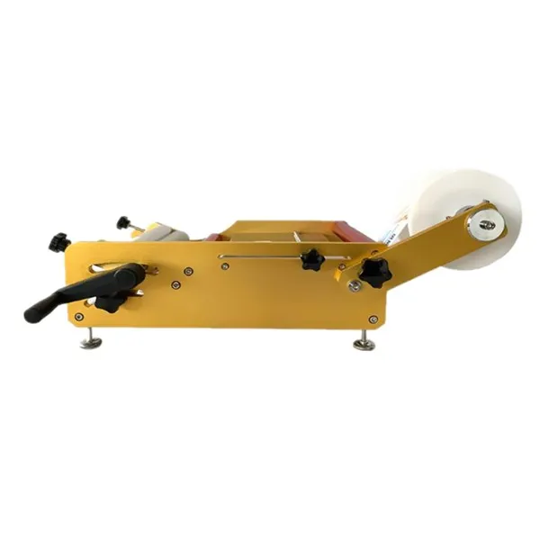 Ручная ментальная оболочка маленький флакон Rround Bottle Labeler машина